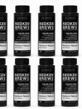 8 PACK Redken Brews Camo Medium Natural
